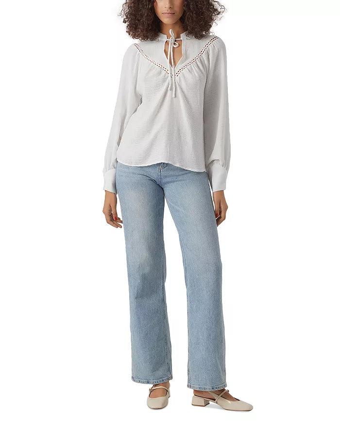 Vero Moda Chris Peasant Tie Top