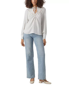 Vero Moda Chris Peasant Tie Top