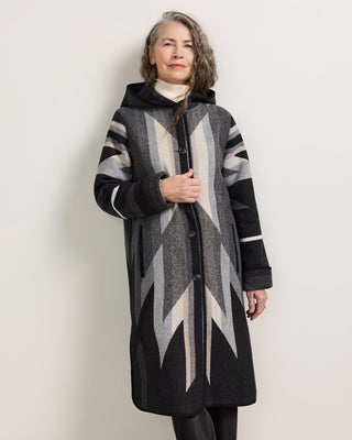Pendleton Wyeth Trail Hooded Jacquard Coat