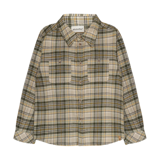 Minymo Boys Gray Check Overshirt