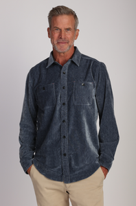 True Grit Velvet Shirt Jacket