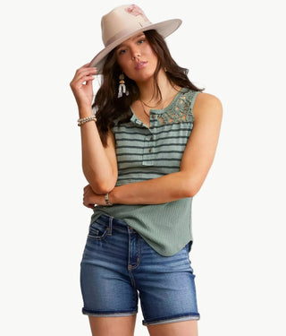 Miss Me Maggie Crochet Tank