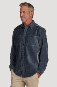 True Grit Velvet Shirt Jacket