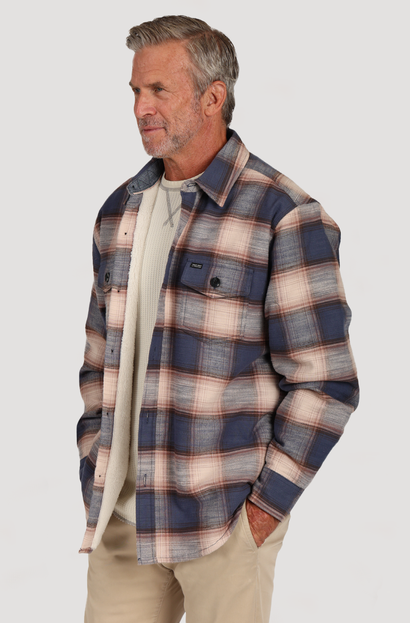 True Grit Maverick Plaid Shirt Jacket