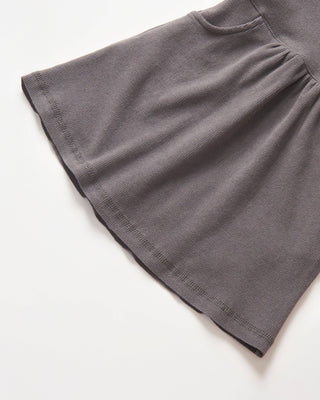 Little Bipsy Girls Long Sleeve Ribbed Dress