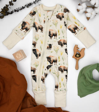 Earthy Jack Baby Pajamas