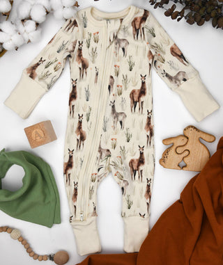 Earthy Sorrel Baby Pajamas