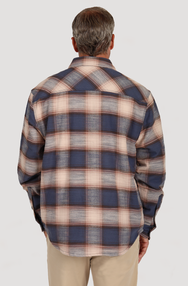 True Grit Maverick Plaid Shirt Jacket