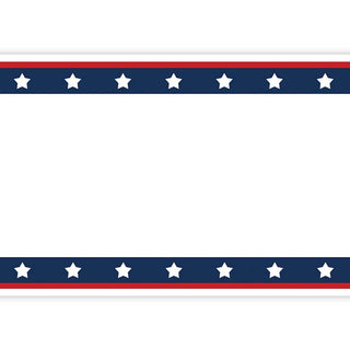 Patriotic Stars Table Runner