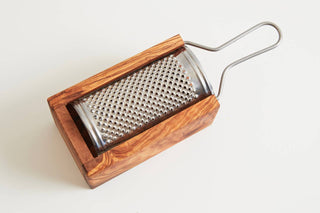 Verve Italian Olivewood Box Cheese Grater