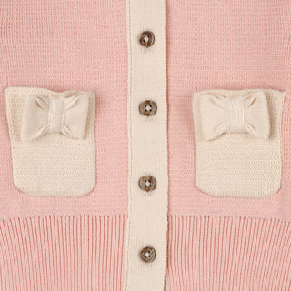 Viverano Baby Girl Lily Bow Cardigan