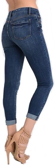 Eunina Greta Mid Rise Skinny Roller