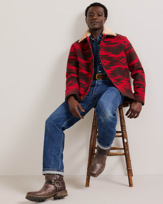 Pendleton Silverton Shearling Collar Wool Coat