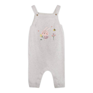 Viverano Bunny Embroidered Overall Set