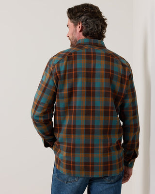 Pendleton Fremont Sea Blue Flannel Shirt