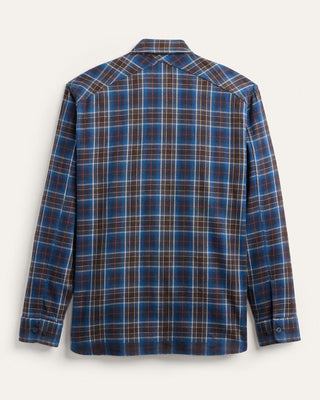 Pendleton Fremont Navy Plaid Flannel Shirt