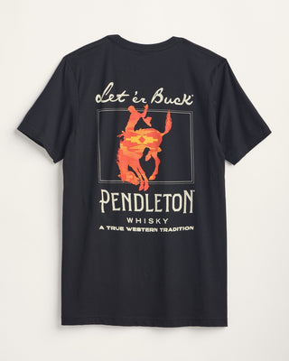 Pendleton Graphic Tee Whiskey Let er Buck