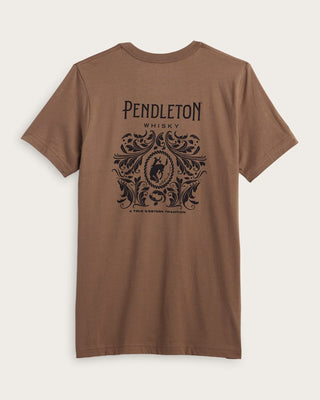 Pendleton Graphic Tee Whisky Saddle