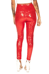 Tipsy Elves Sequin High Wasted Leggings