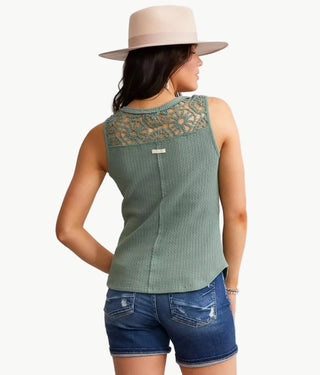Miss Me Maggie Crochet Tank