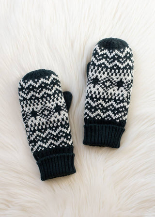 Panache Patterned Mittens