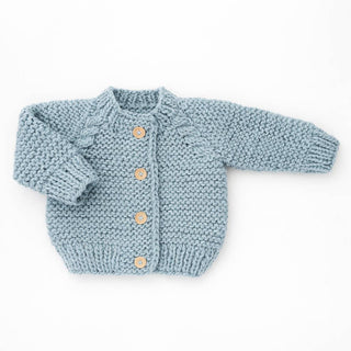 Huggalugs Surf Blue Garter Stitch Collection