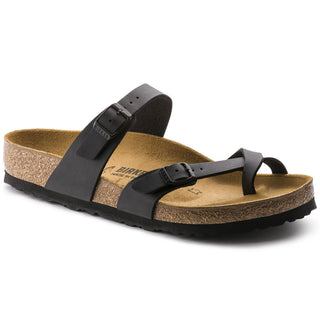 Birkenstock Mayari Birko Flor in Black