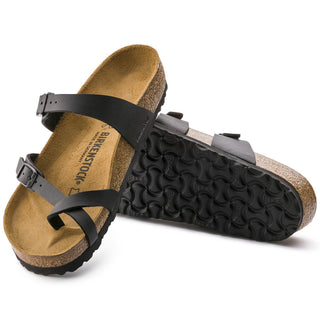 Birkenstock Mayari Birko Flor in Black