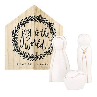 Ceramic Holy Family Set