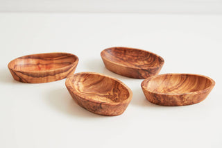 Verve Italian Olivewood Aperitivo Bowl Set