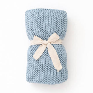 Huggalugs Surf Blue Garter Stitch Collection