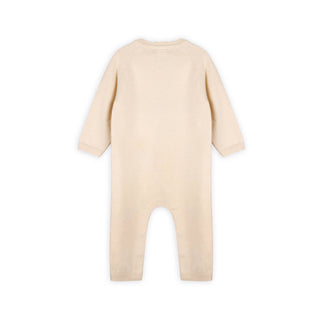 Viverano Baby Bird and Floral Knit Jumpsuit