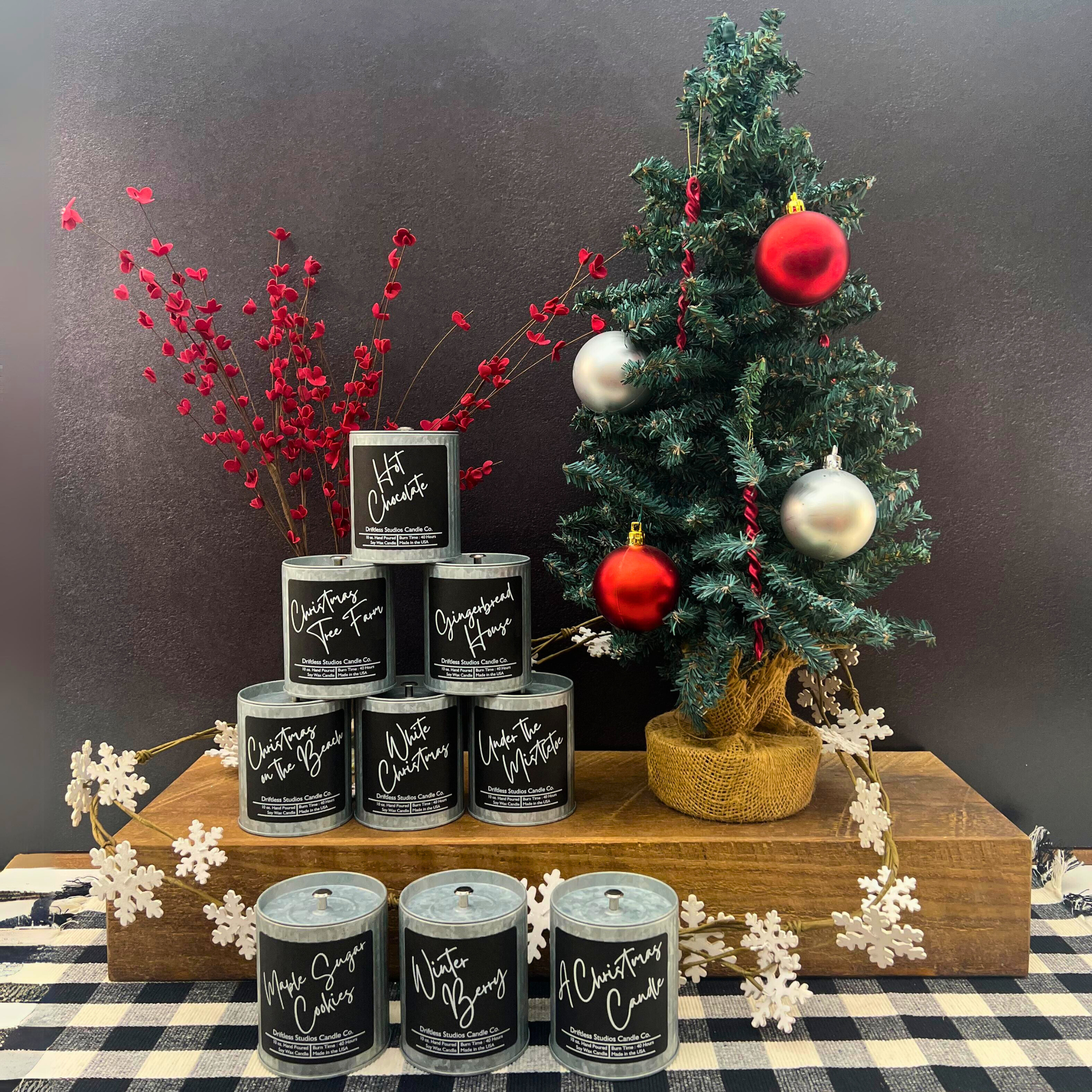 Soy Wax Candle Christmas Tree Farm