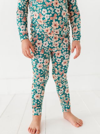 Bird and Bean Girls Juniper Pajamas