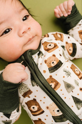 Little One Shop Little Kid Winter Bears Sleeper