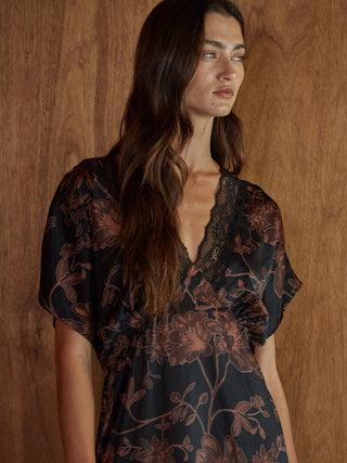 Mandy Floral Midi Dress