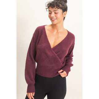 Candice V Warp Sweater
