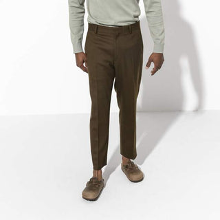 Birkenstock Boston Oiled Leather in Tobacco Brown