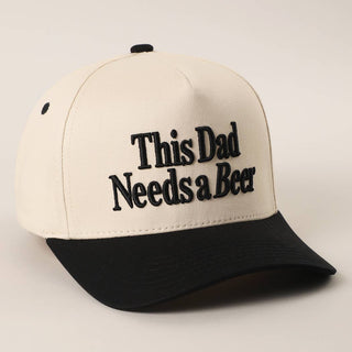 Mens Embroidered Two-Tone Trucker Hat
