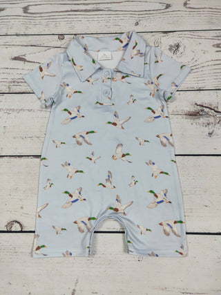 Baby Boy Duck Romper