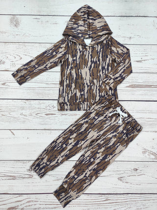 Baby Boys Camo Hunting Set