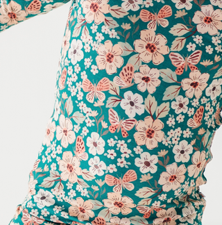Bird and Bean Girls Juniper Pajamas