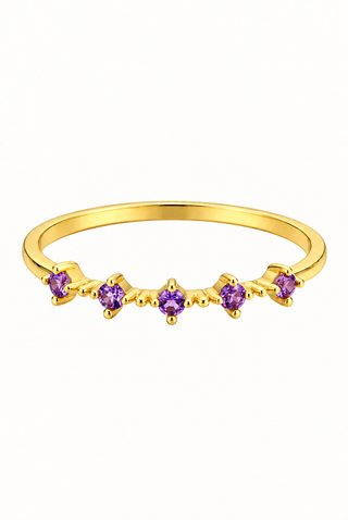Azura Yellow Gold Rings