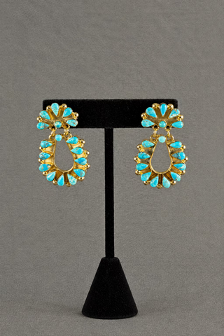 Boho Sol Turquoise Earrings