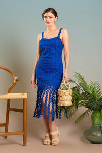 Rosie Lace Fringe Dress