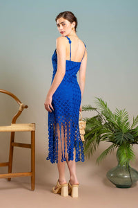 Rosie Lace Fringe Dress