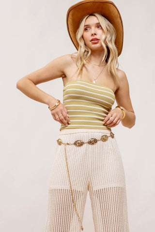 Vivianne High Waist Crochet Pants