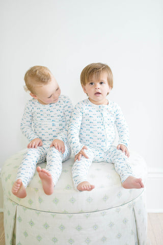 Uptown Baby Boy Construction Zone Sleep Romper