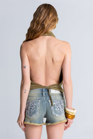 Miss Me Isla Halter Top