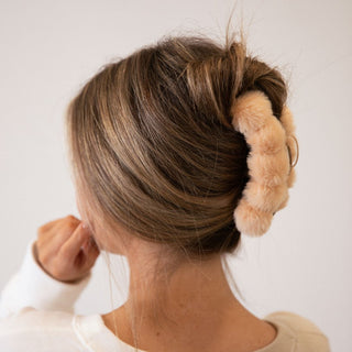 Headbands of Hope Fuzzy Claw Clip